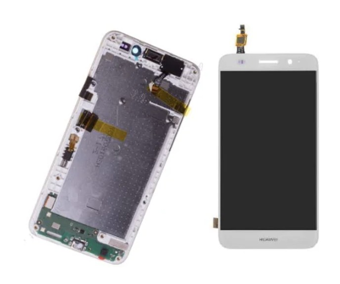 

Дисплей (экран) для Huawei Y3 2017 (CRO-L02/CRO-L22/Y5 Lite 2017 + тачскрин, белый, с передней панелью High Copy