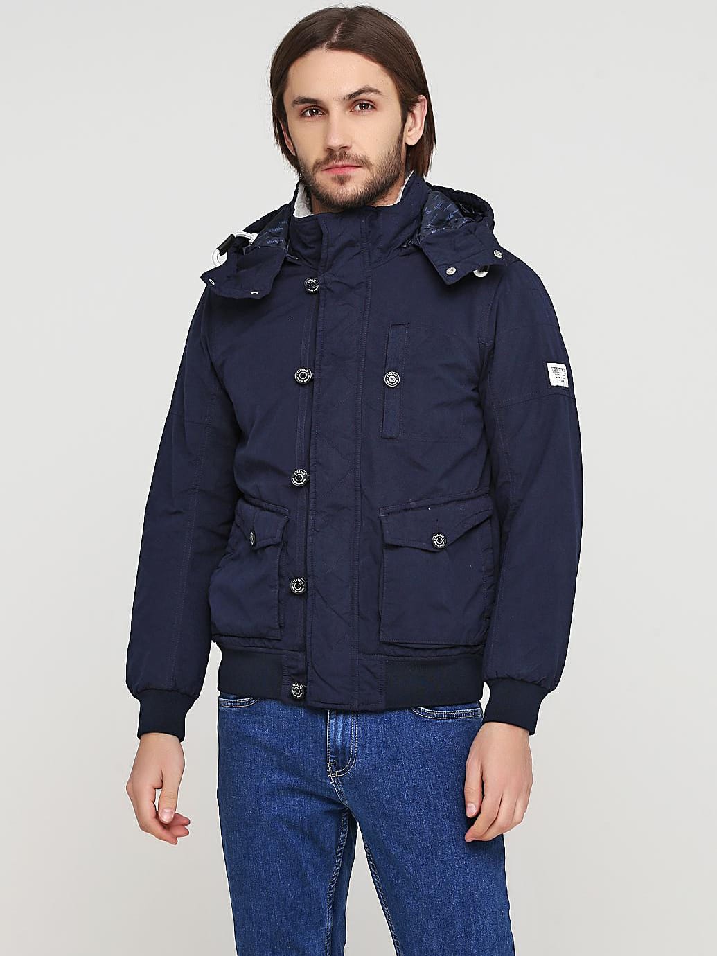 

Куртка Tom Tailor 3555028s49 S Темно-синяя