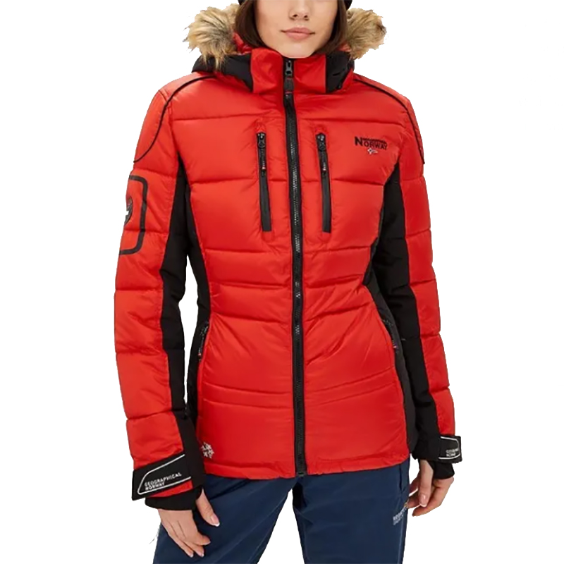 

Куртка женская Geographical Norway красная WQ622F-650 (3)