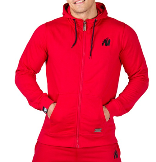 

Толстовка на молнии Classic Gorilla Wear 4XL Красный