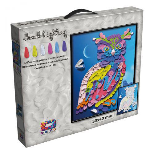 

Картина из глины Moon Light Clay Сова Окто 70069 (TC149173)