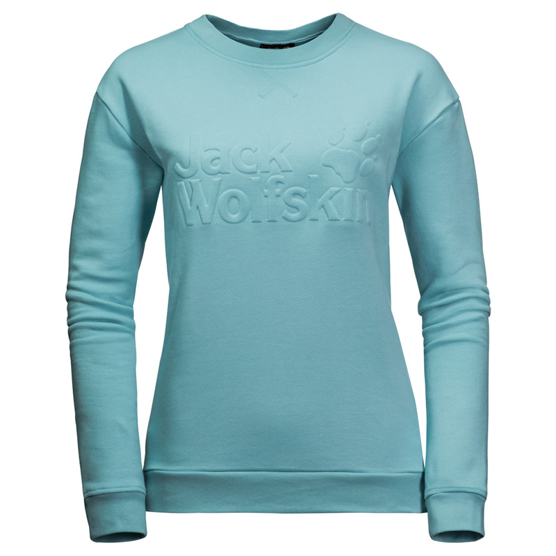 

Толстовка женская Jack Wolfskin голубая 1707191-4010 (M)