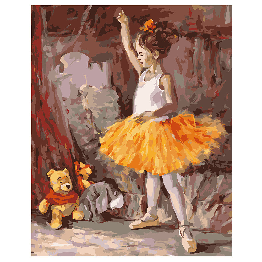 

Картина по номерам Будующая балерина , 40*50 см, ST