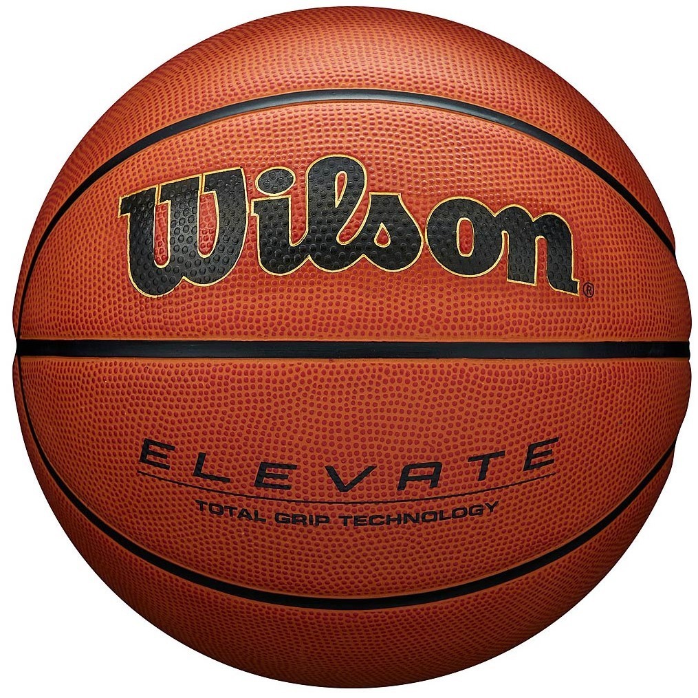 

Мяч баскетбольный Wilson Elevate размер 7 резиновый для игры на улице (WTB2901XB07)