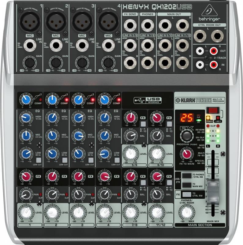 

Пассивный микшерный пульт BEHRINGER XENYXQX1202USB 53047
