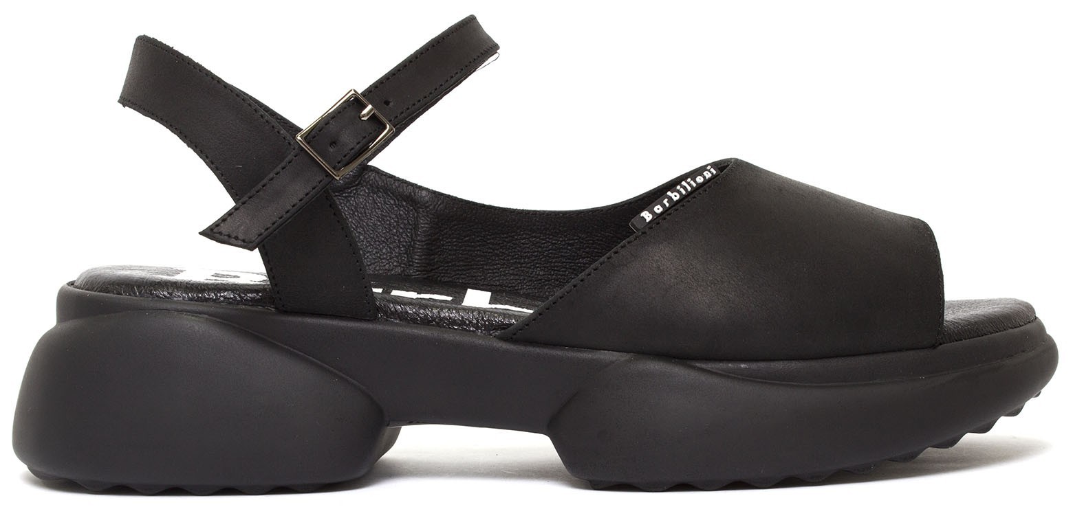 

Женские кожаные сандали Barbilioni 38 Черные (B.16-011-11K-01Z-01/01)
