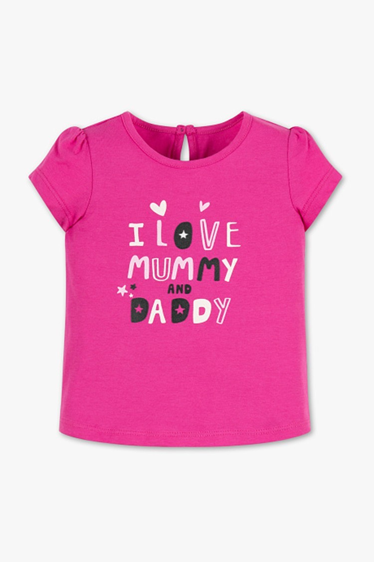 

Футболка Baby club CA32070 9мес. (74 см.) розовый