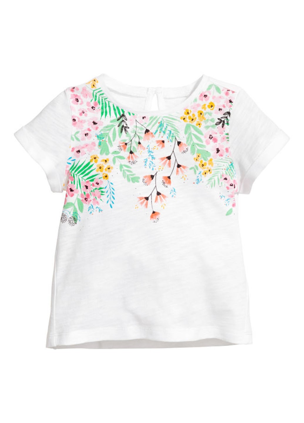 

Футболка H&M KEL4610055 4-6 мес. (68 см.) белый