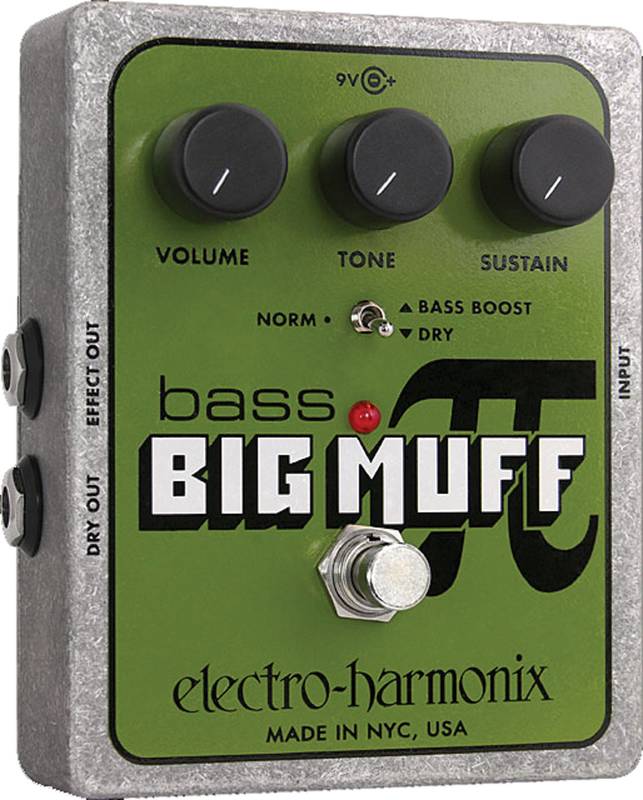 

Педаль эффектов для бас гитары ELECTRO-HARMONIX Bass Big Muff 50715