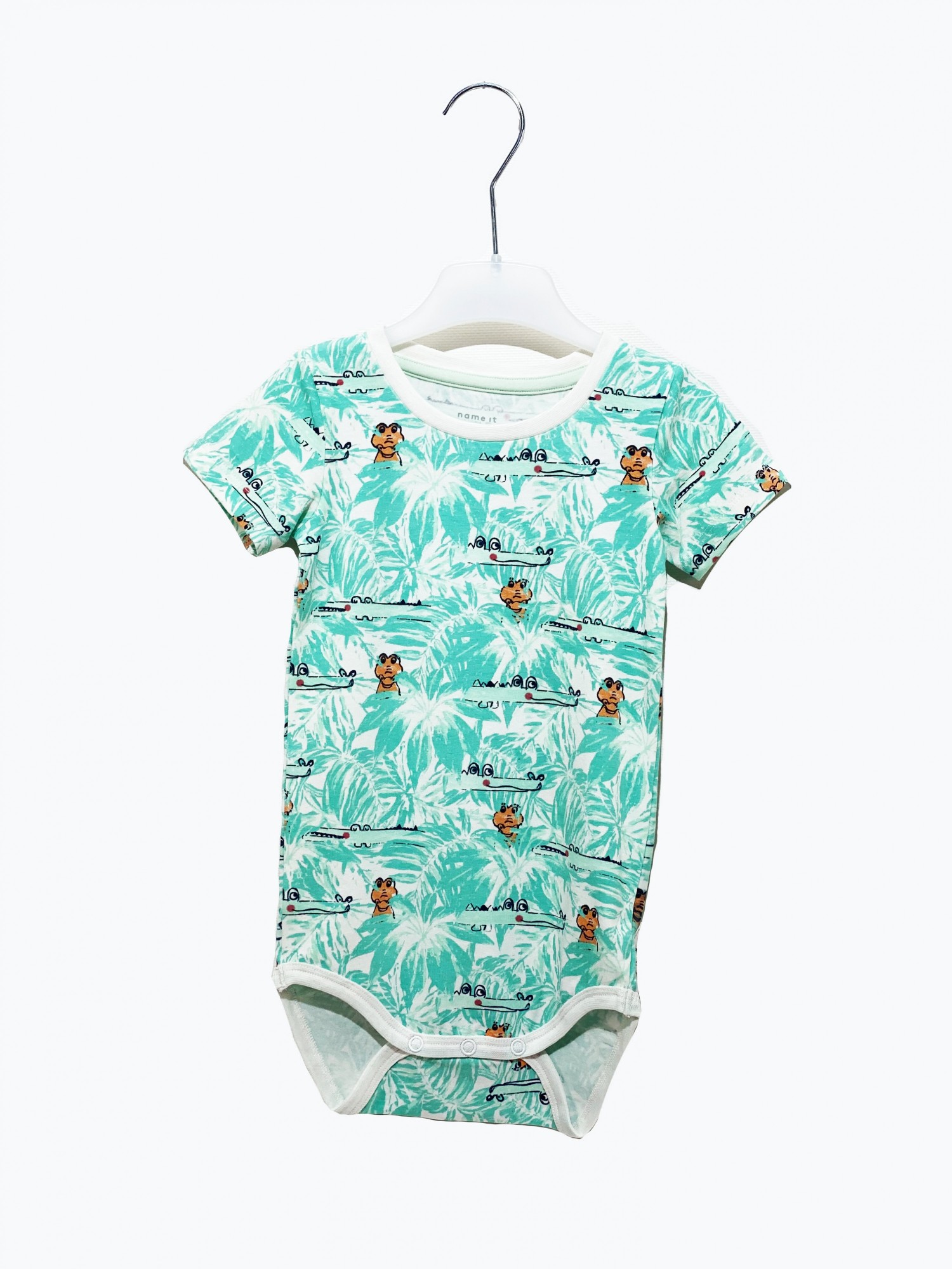 

Боди Name it NAM83138 4-6мес (68см) зеленый