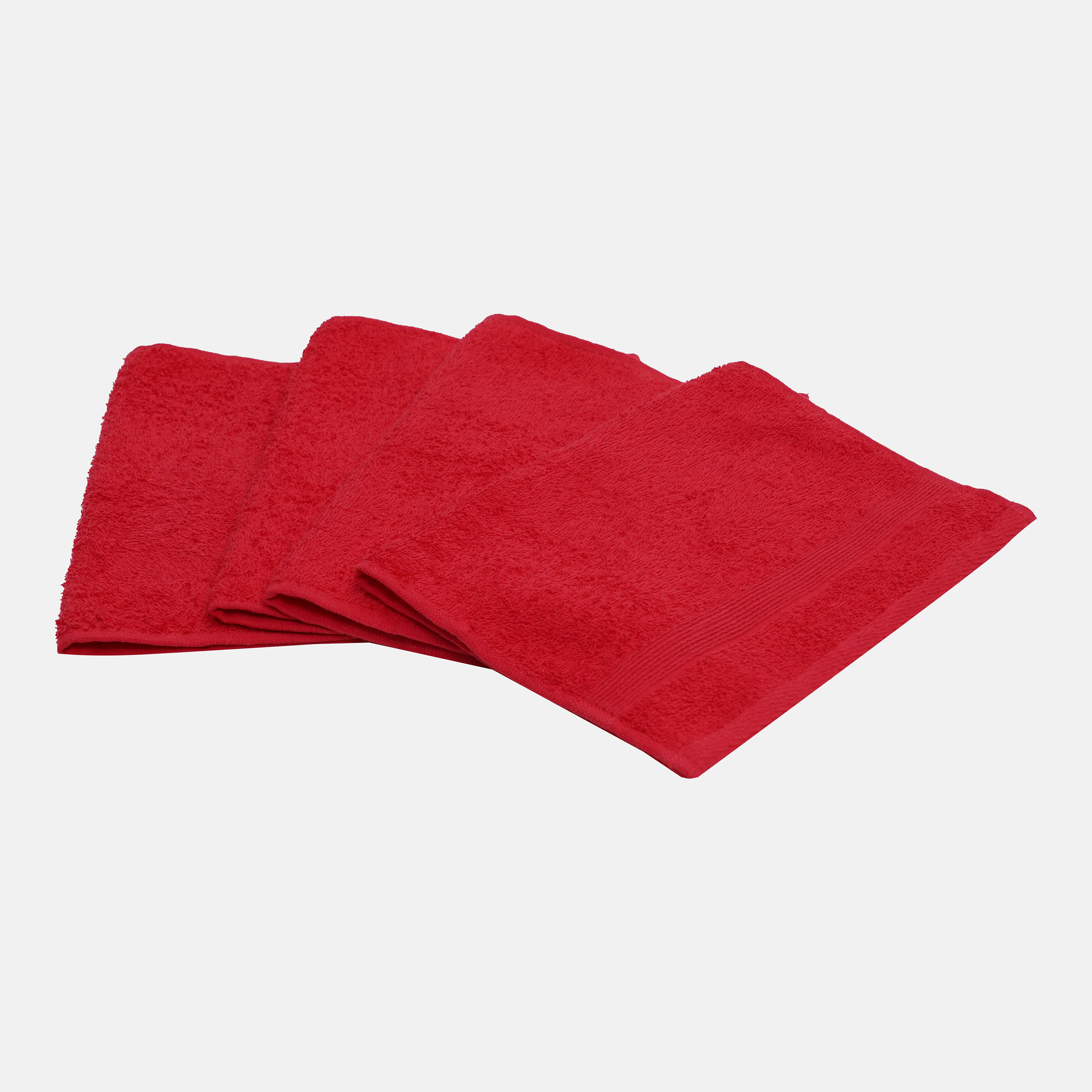 

Набор махровых полотенец Milcolors Rojo 30x50 4 шт