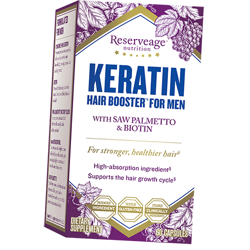 

Keratin Hair Booster for Men Reserveage Nutrition 60вегкапс (72370002)