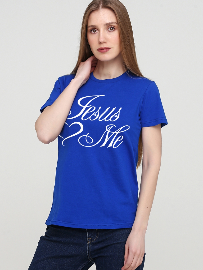 

Футболка Malta 18Ж425-17-П3 JesusMe-W L (46) Синяя
