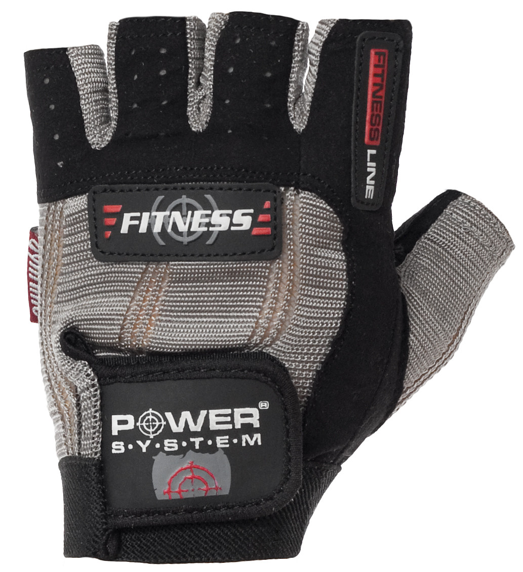 

Перчатки для фитнеса и тяжелой атлетики Power System Fitness PS-2300 Grey-Black XL (R145471)