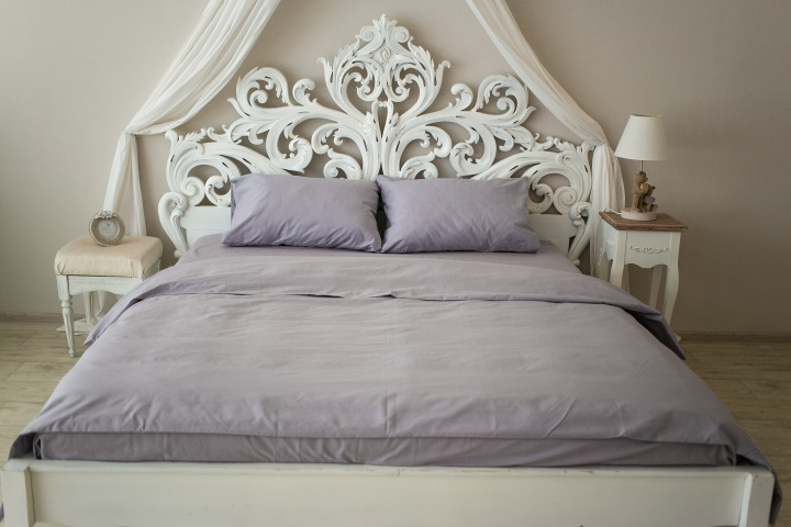 

Комплект постельного белья Prestige полуторный Silver серо-фиолетовый 145х215 см