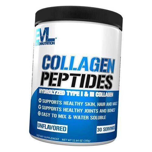 

Коллагеновые пептиды, Collagen Peptides, Evlution Nutrition 330г Без вкуса (68385001)