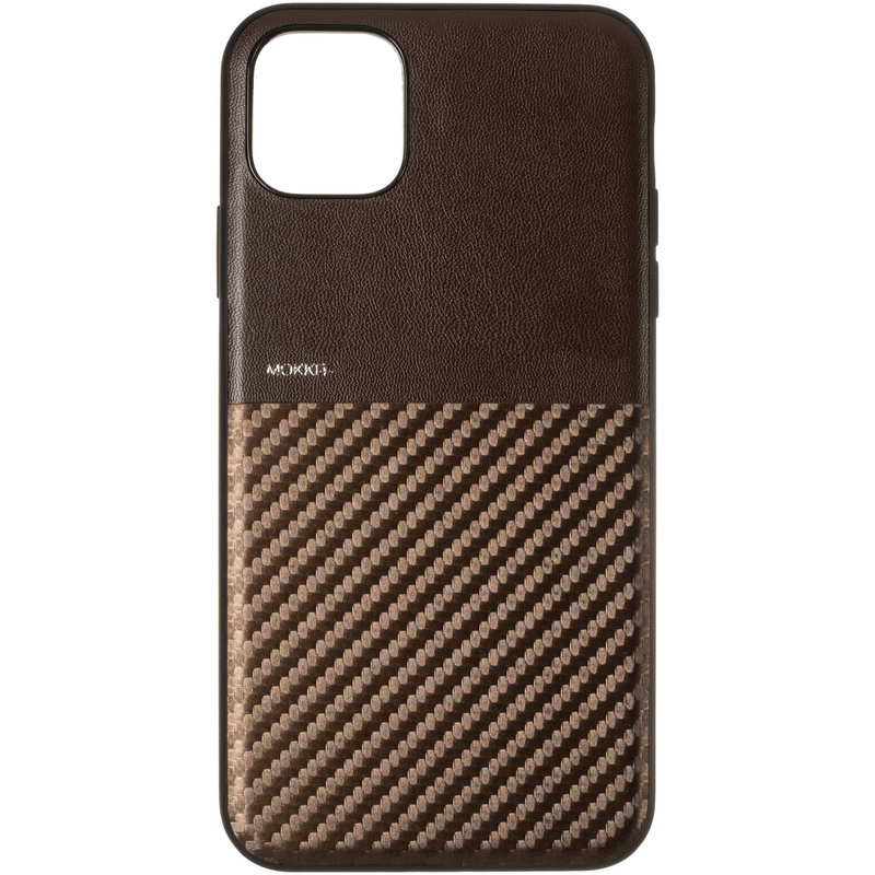 

Чехол-накладка Mokka Carbon для Apple iPhone 11 Pro Max Brown