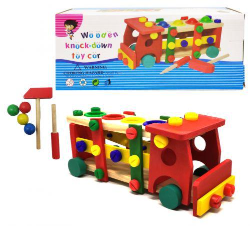 

Конструктор машинка Wooden Toy Car Руді Д033у (TC126915)