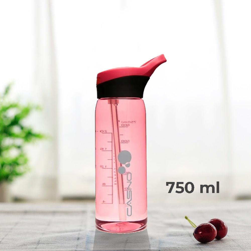 

Спортивная бутылка для воды (KXN-1207) Casno 750 мл Красный 000156534