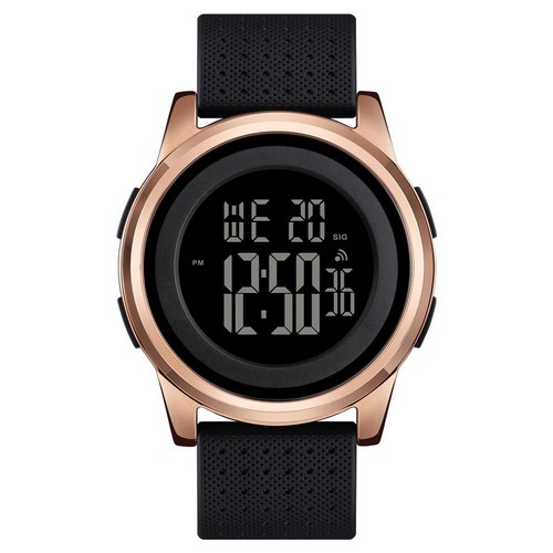 

Мужские наручные часы (1502 Black-Cuprum) Skmei 44 мм Черный 000125360