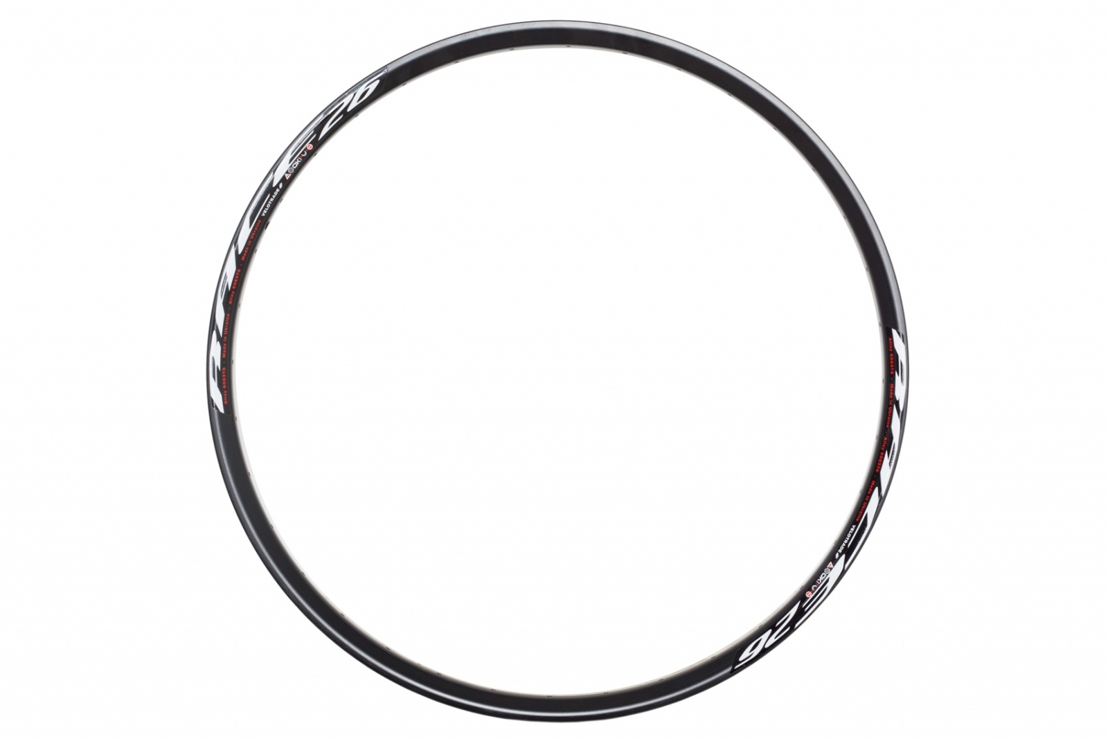 

Велосипедный обод 26" алюминиевый 36H 14G двуст. RACE GA18 под диск. (черный) VELO RIM-26-059