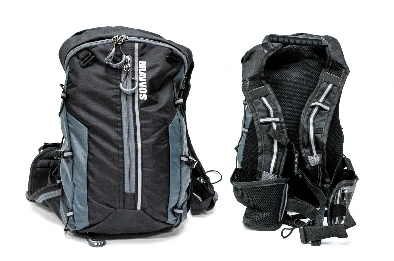 

Рюкзак QIJIAN BAGS B-300 44х26х9cm черно-серый BKP-004