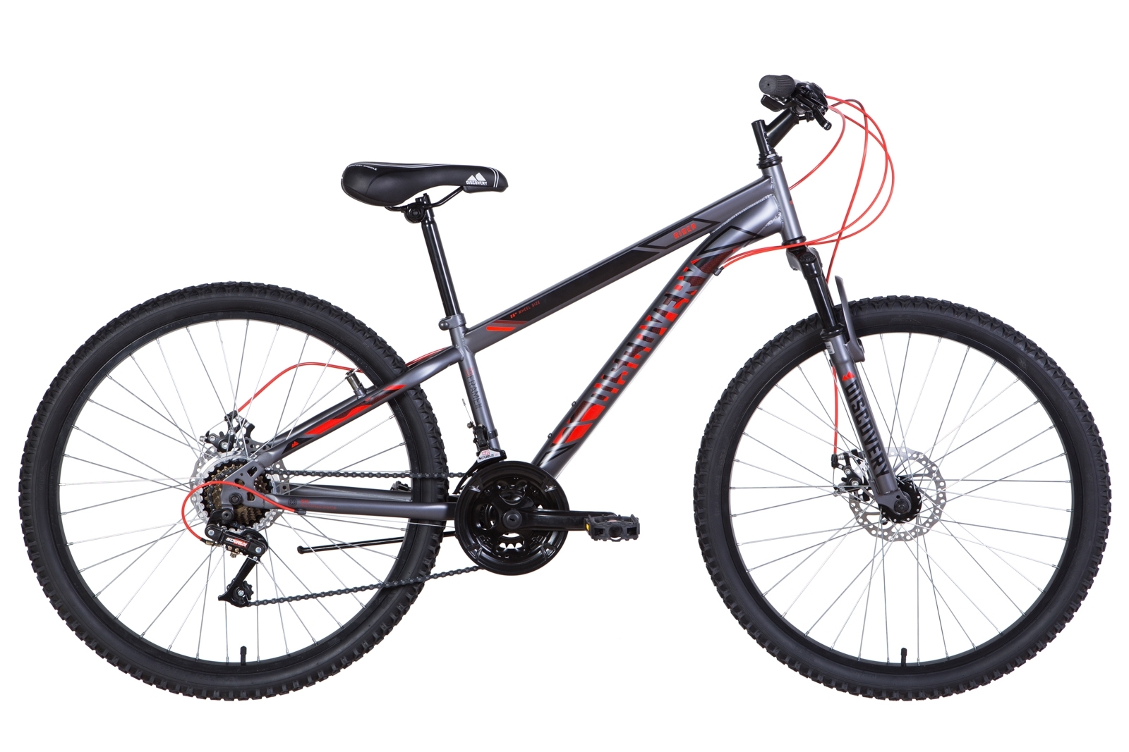 

Велосипед 26" Discovery RIDER DD 2021 (серебристо-оранжевый (м)) Discovery OPS-DIS-26-416