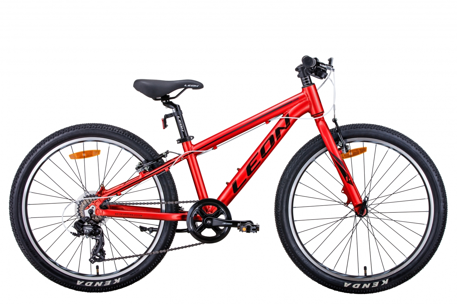 

Велосипед 24" Leon JUNIOR 2021 (красный) LEON OPS-LN-24-061