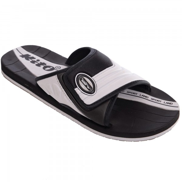 

Шлепанцы мужские р-р 43 KITO EVCM9237-BLACK