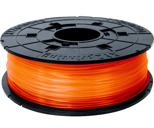 

Котушка с ниткою 1.75мм/0.6кг PLA XYZprinting Filament для da Vinci, прозорий помаранчевий