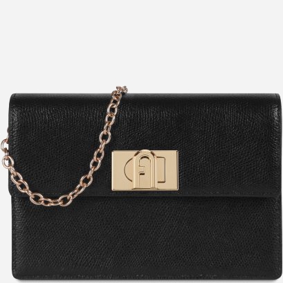 

Женская сумка кожаная Furla WE00015ARE000O60001007 Черная