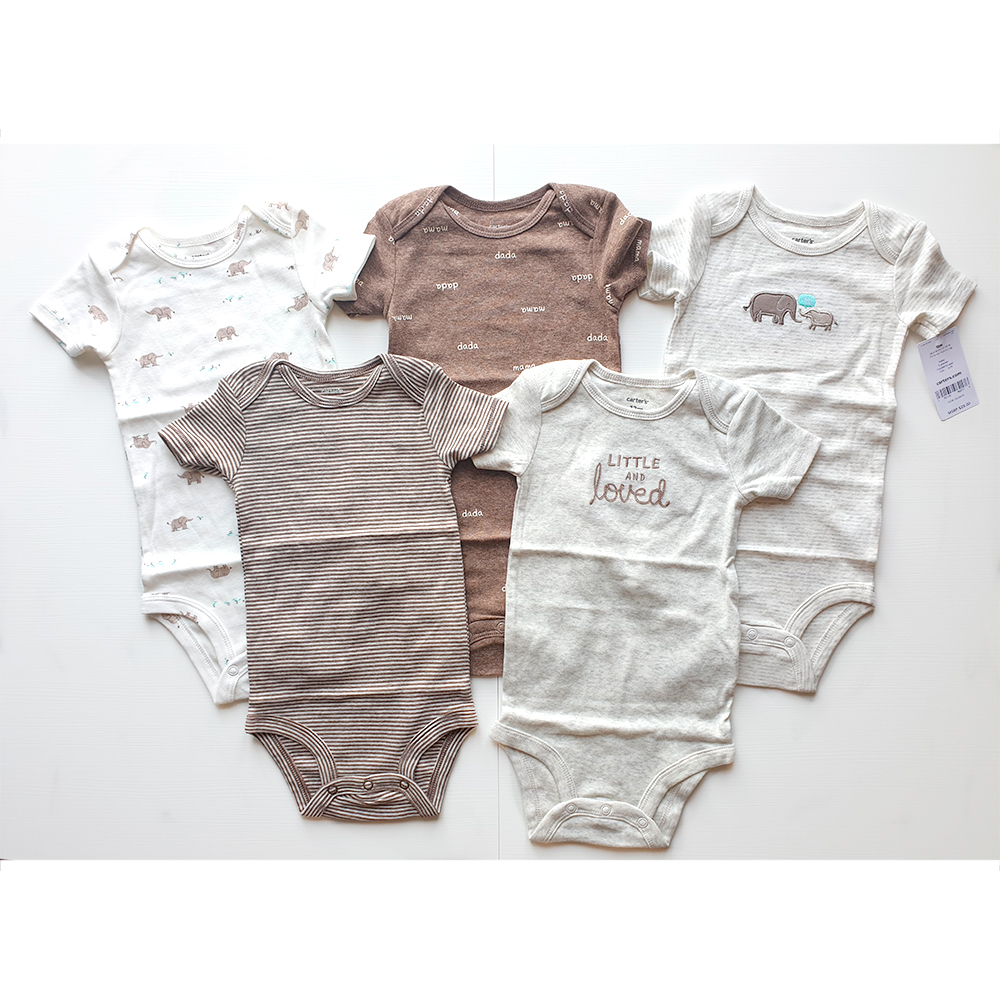 

Боди набор из 5 шт Carters 5-Pack Peanut Original Bodysuits 80 см Разноцветные (CAR014-12)