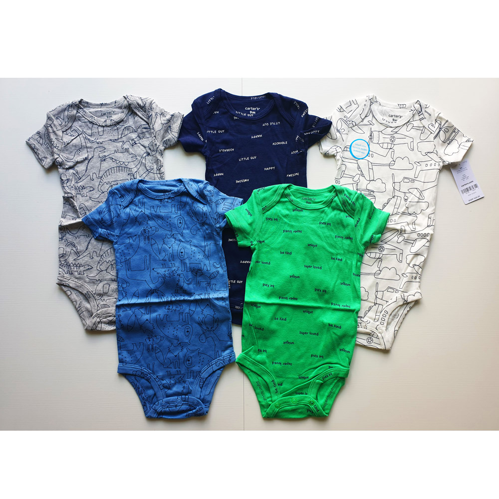 

Боди набор из 5 шт Carters 5-Pack Airplane Original Bodysuits 86 см Разноцветные (17638210-18)