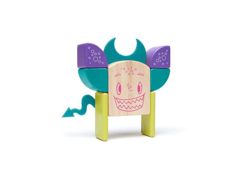 

Магнитный конструктор Tegu Монстр Пип, 8 эл. (PIP-MSM-605T)