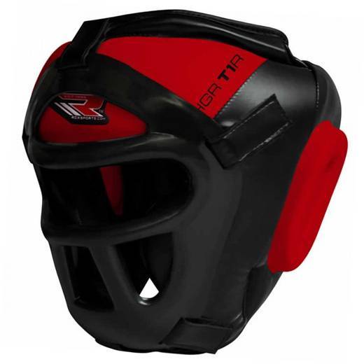 

Боксерский шлем тренировочный RDX Guard RDX Inc XL Черно-красный (37260010)