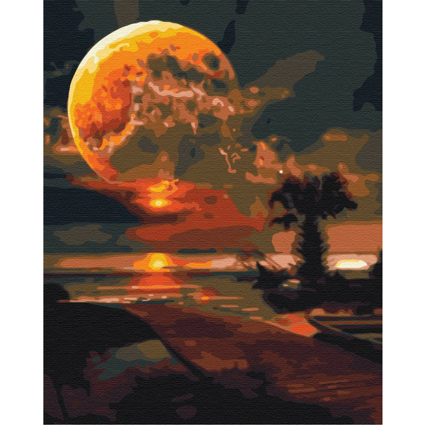 

Картина по номерам / анти-стресс раскраска Mono Art Фантастический закат (BS6364)