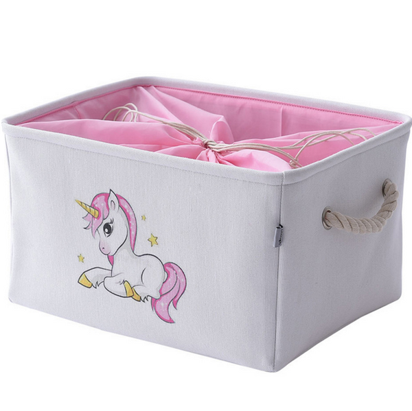 

Корзина для детских игрушек и вещей HL "Unicorn" 35х25х17см HL-LD-866