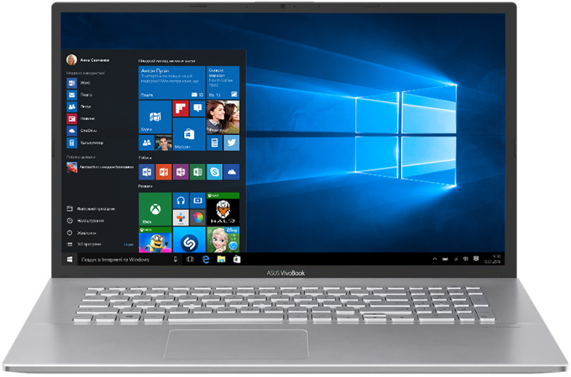 

Ноутбук Asus VivoBook X712EQ-AU023T (90NB0U91-M00250) Transparent Silver