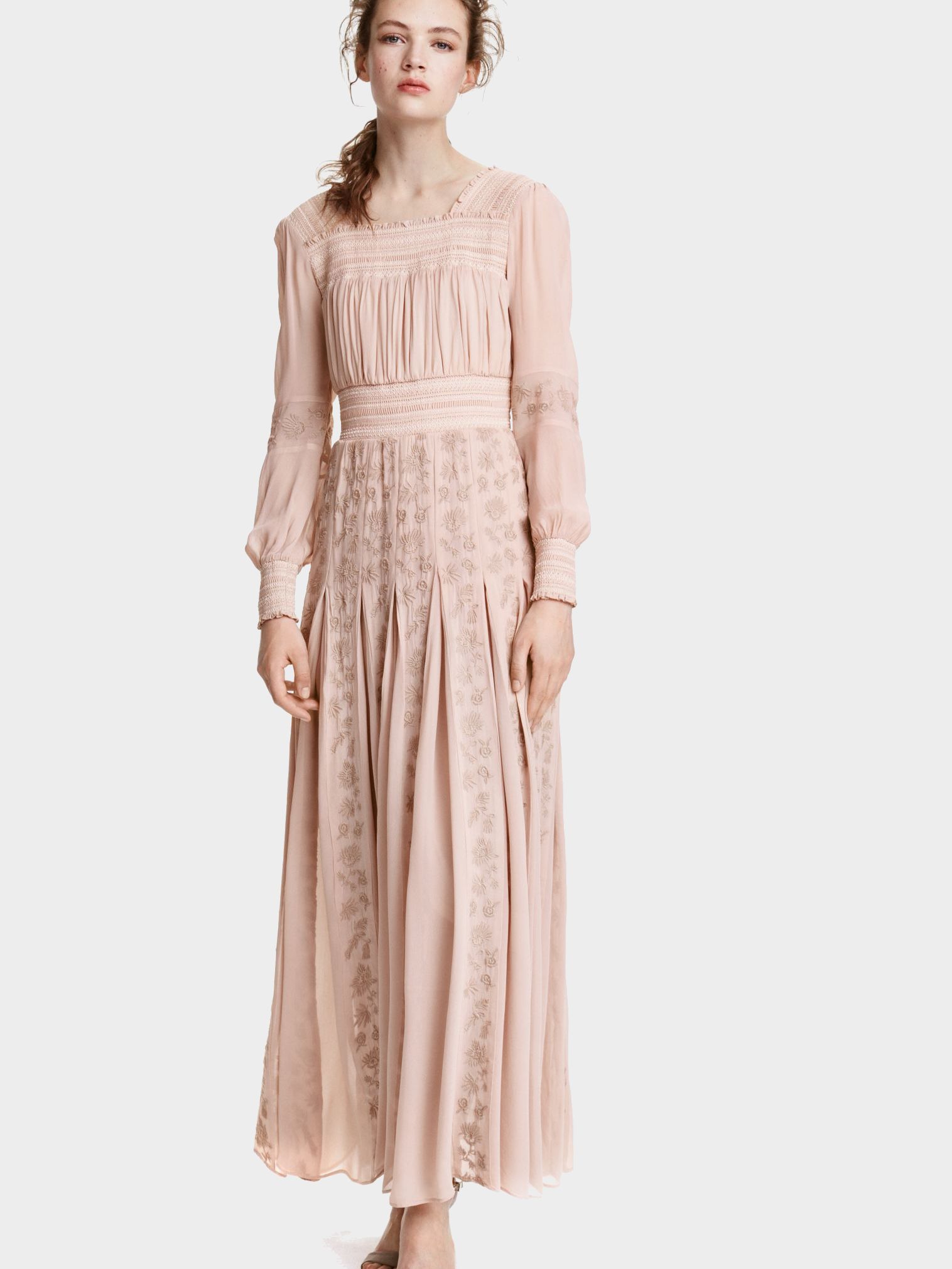 

Платье H&M 060399550  Пудра, Платье H&M 060399550 36 Пудра