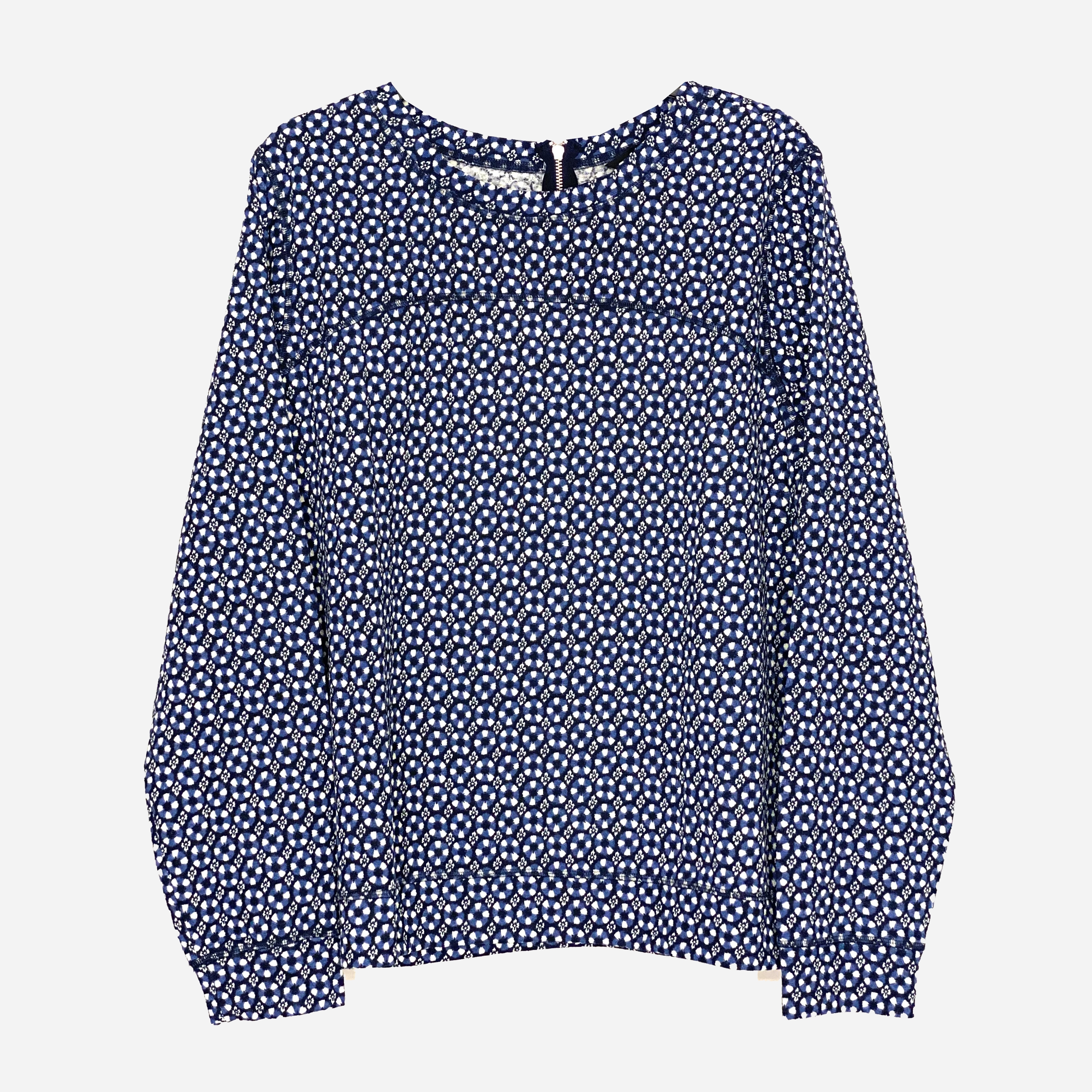 

Свитшот H&M 060250409 L Синий с белым