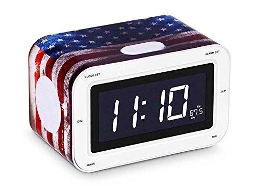 

Электронные настольные часы радио будильник Bigben Interactive RR30USA