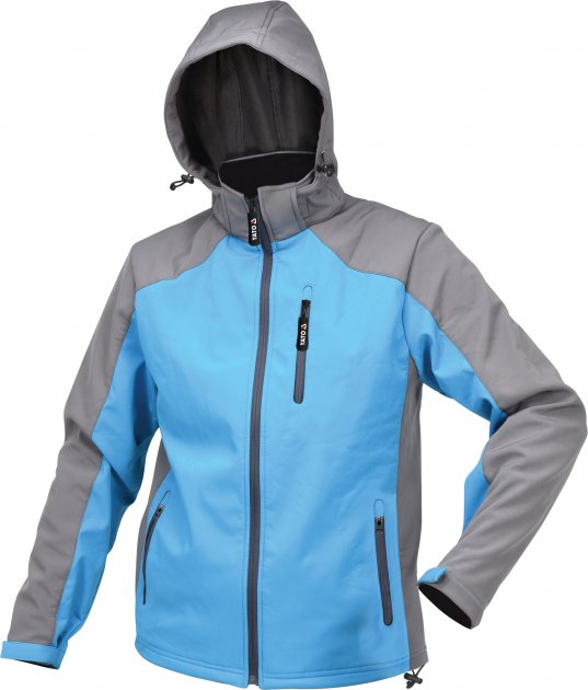 

Куртка YATO рабочая SOFTSHELL серо-голубая с капюшоном L YT-79560