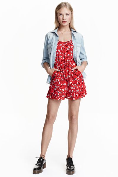 

Комбинезон H&M М Красный с разноцветным (1202-785)