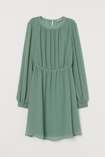 

Платье H&M 40 зеленое (1202-899)