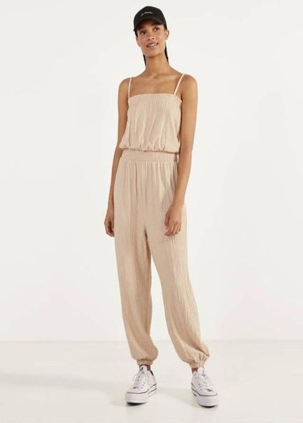 

Комбинезон Bershka М Бежевый (1201-520)