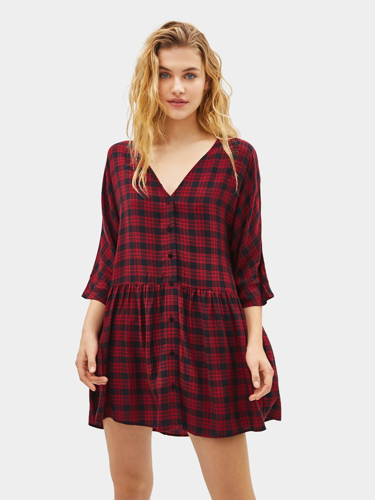 

Платье Bershka 05507513600 S Принт