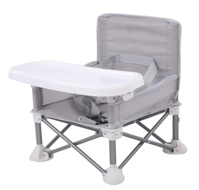 

Складной тканевый стол для кормления Baby Seat Серый