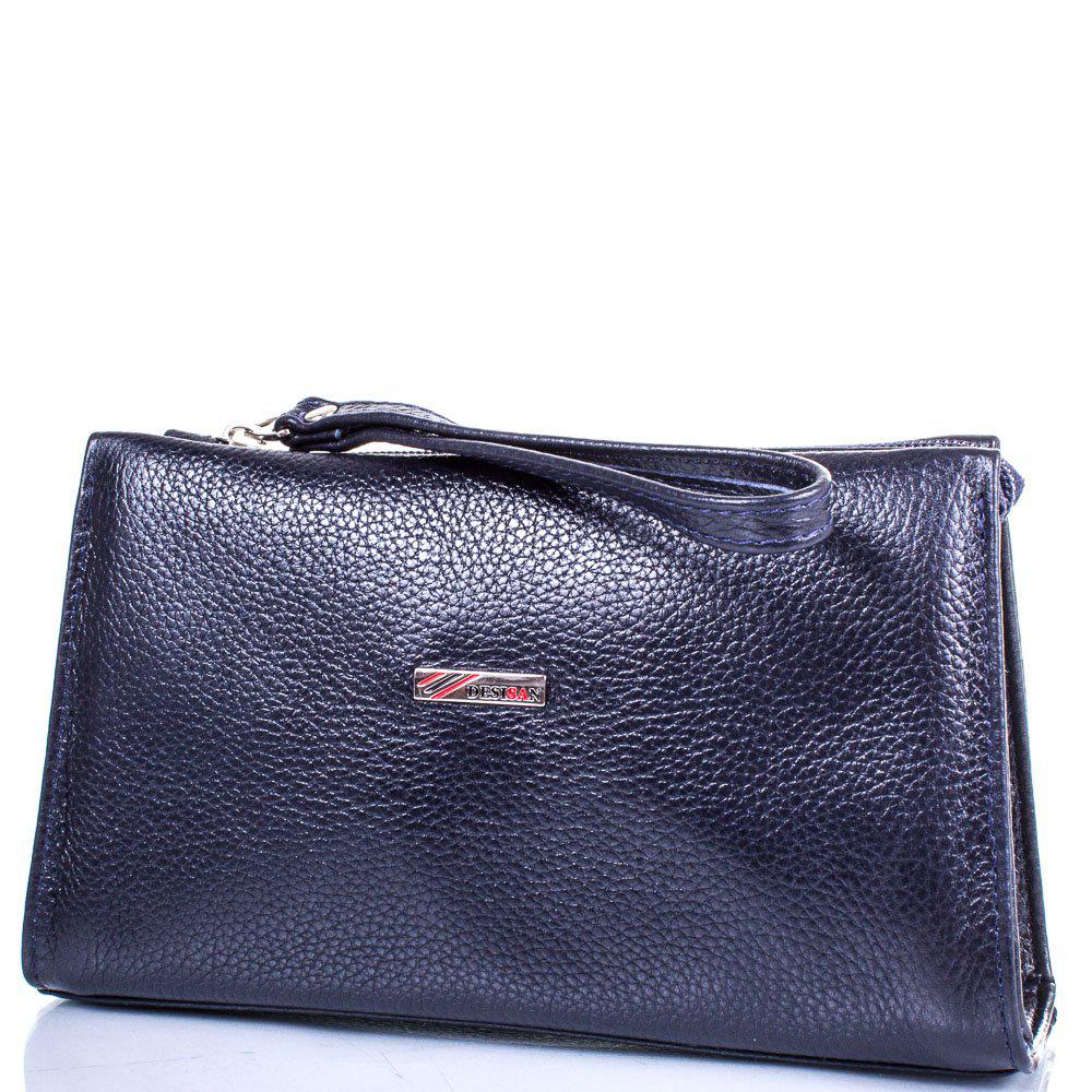 

Женская кожаная косметичка (SHI065-315) Desisan 19,5х11х5,5 см Темно-синий 000143662