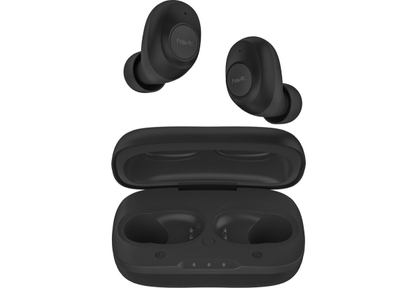 

Наушники-гарнитура беспроводные Bluetooth HAVIT TW901 with charger Black