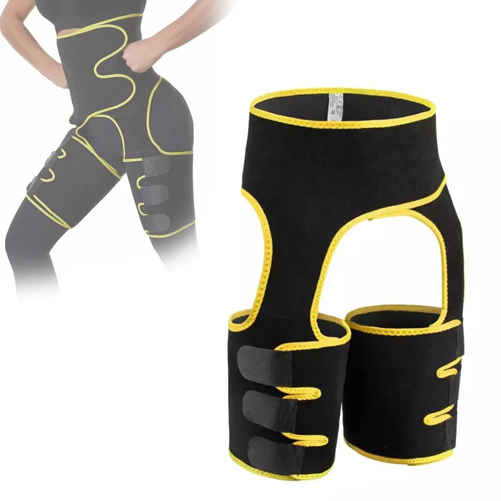 

Корректирующий пояс ADJUSTABLE ONE PIECE WAIST BAND W73 S\M, Black Yellow (kz180)